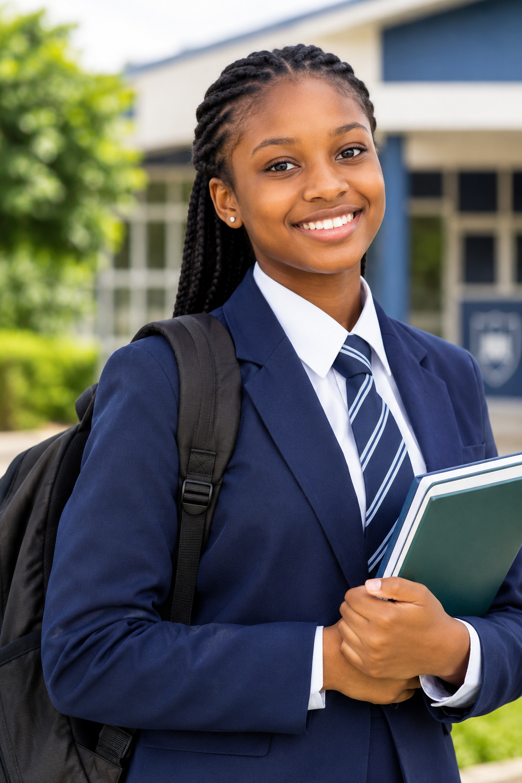 Student representing EduSphere